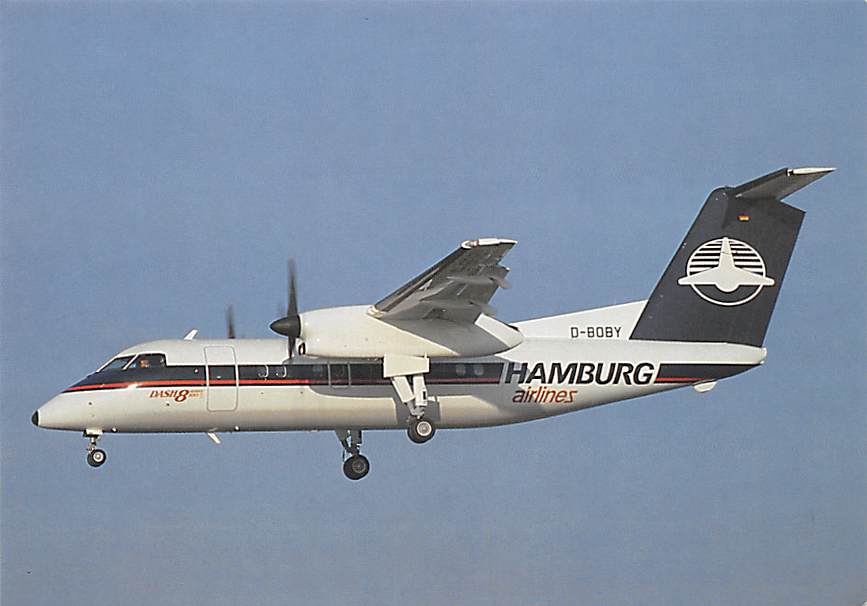 De Havilland DHC-8, Hamburg Airlines