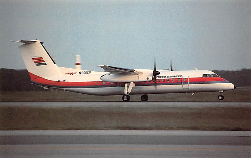 De Havilland DHC-8, United Express, Presidential Airways