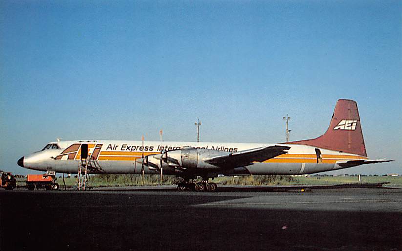 Canadair CL-44, Air Express International Airlines