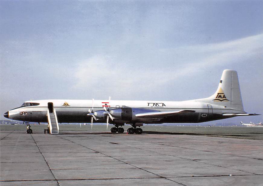 Canadair CL-44, TMA of Lebanon
