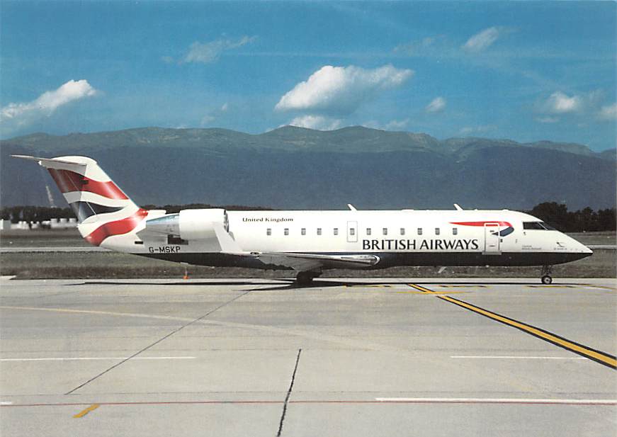 Canadair CRJ-200, British Airways