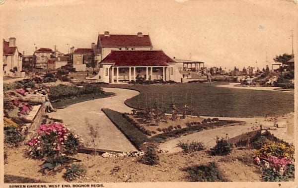 West End, Sunken Gardens, Sussex