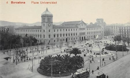 Barcelona, Plaza Universidad