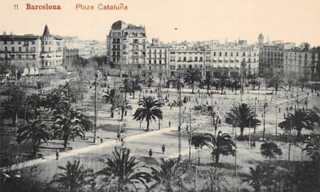 Barcelona, Plaza Cataluna