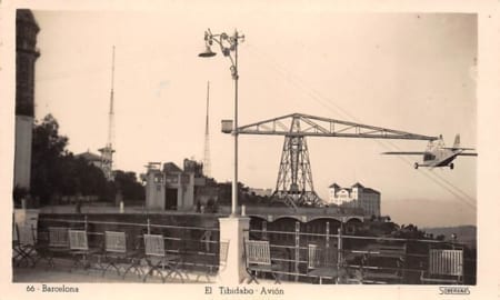 Barcelona, El Tibidabo Avion