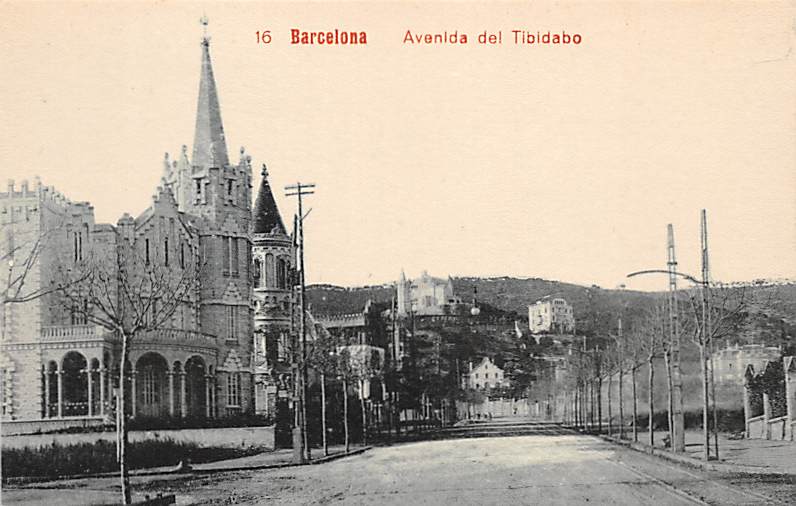 Barcelona, Avenida del Tibidabo