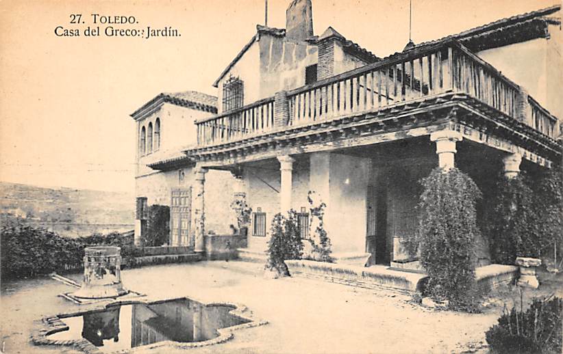 Toledo, Casa del Greco: Jardin