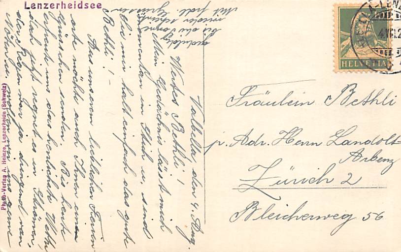 Lenzerheide, Lenzerheidsee