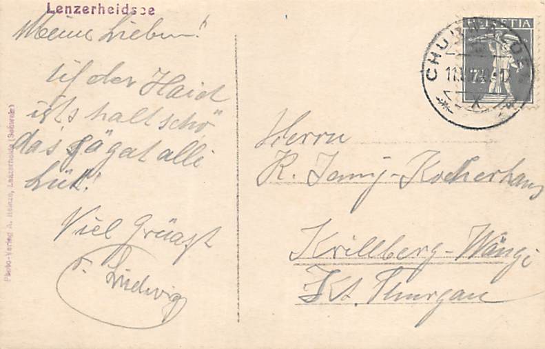 Lenzerheide, Lenzerheidsee