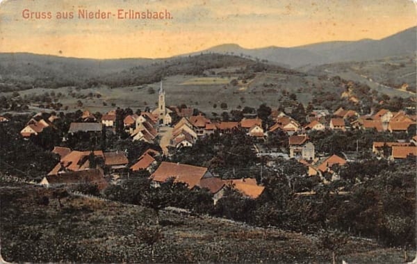 Erlinsbach, Gruss aus Nieder-Erlinsbach