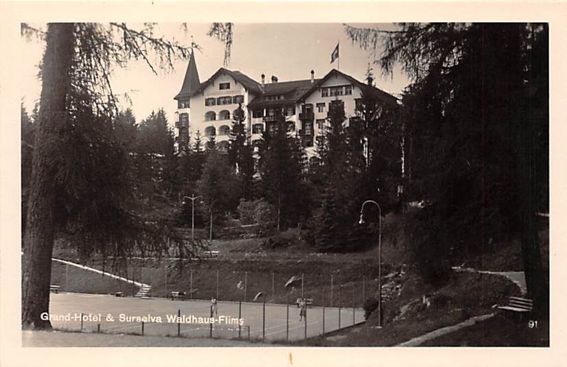 Flims, Waldhaus, Grand Hotel & Surselva