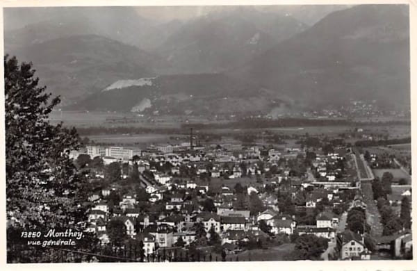 Monthey, vue générale