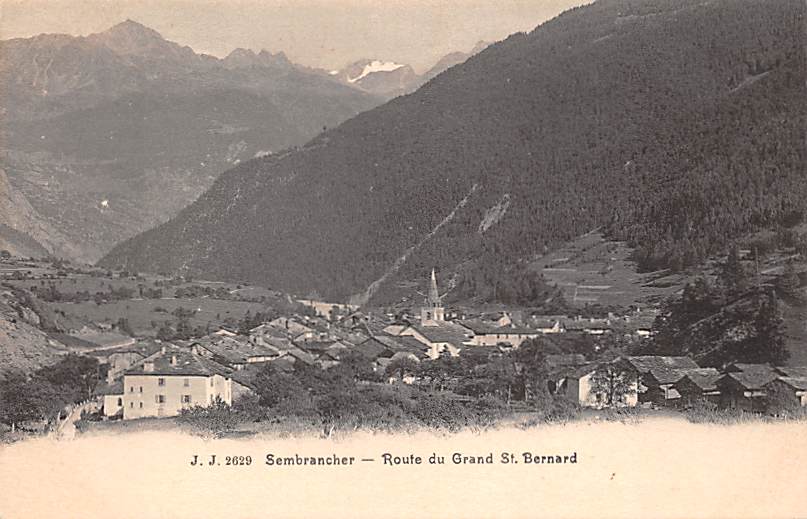Sembrancher, Route du Grand St. Bernard
