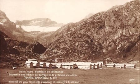 Barberine, Usine hydroelectrique