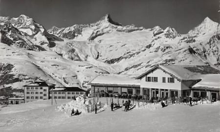 Zermatt, Riffelberg mit Wellenkuppe
