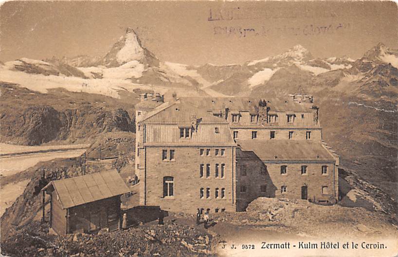 Zermatt, Kulm Hotel et le Cervin