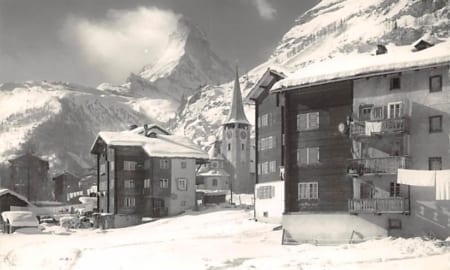 Zermatt, mit Matterhorn