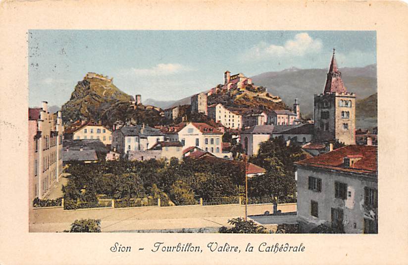 Sion, Tourbillon, Valère, la Cathédrale
