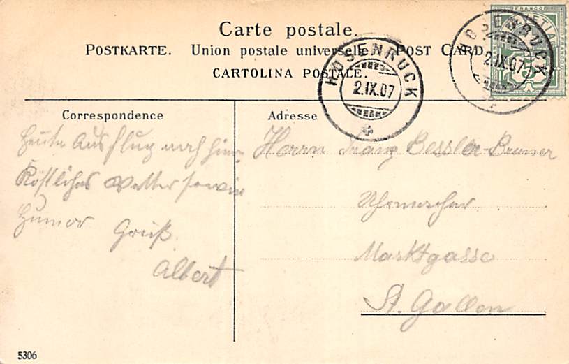 Nollen, Gruss vom Nollen