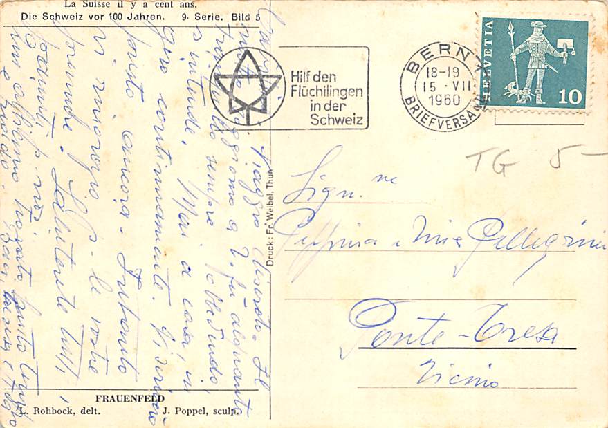 Frauenfeld, Die Schweiz vor 100 Jahren