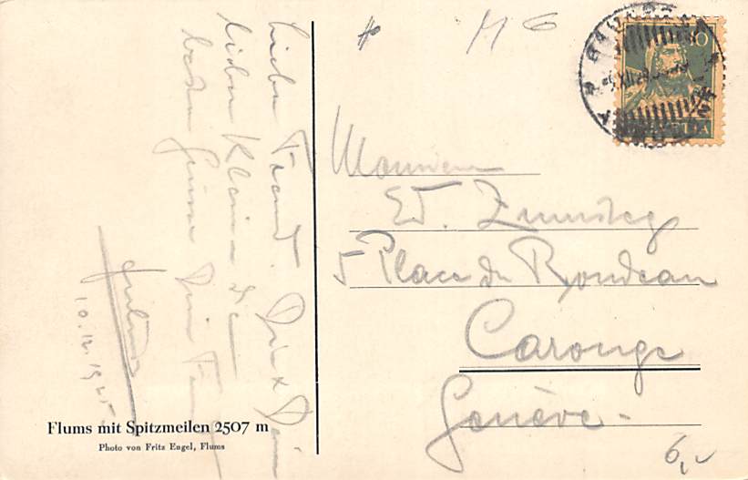 Flums, mit Spitzmeilen