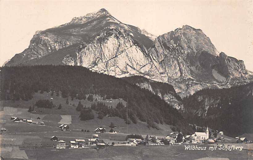 Wildhaus, mit Schafberg