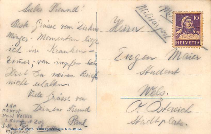 Rorschach, Kaserne mit St. Leonhardskirche