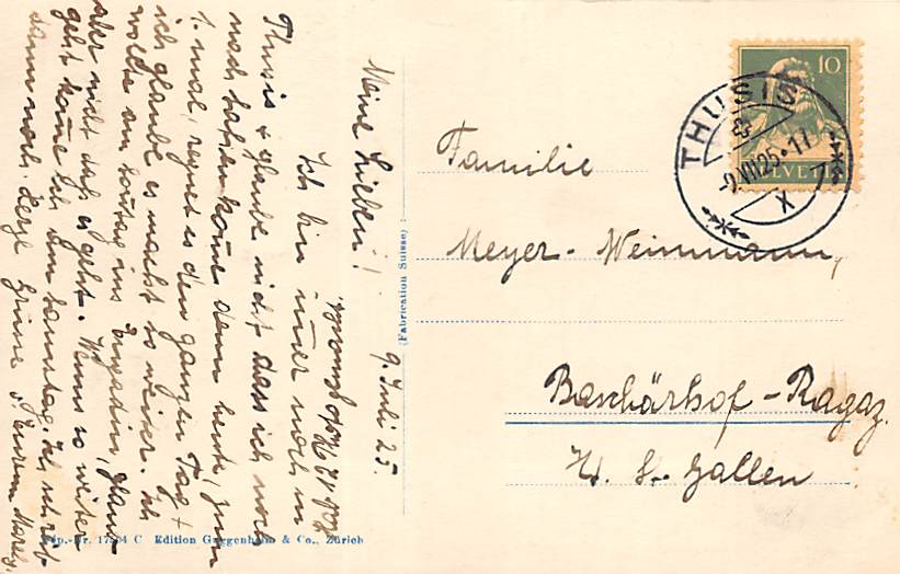 Thusis, u. Ringelspitze