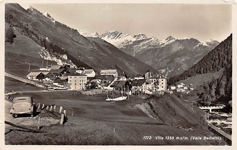 Villa, Valle Bedretto