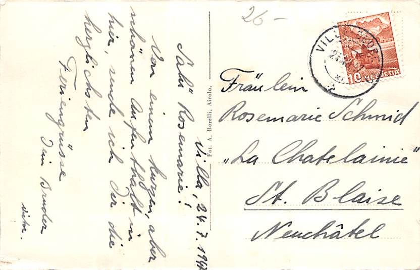 Villa, Valle Bedretto