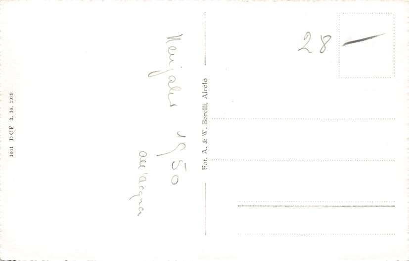 Villa, Motivo in Valle Bedretto