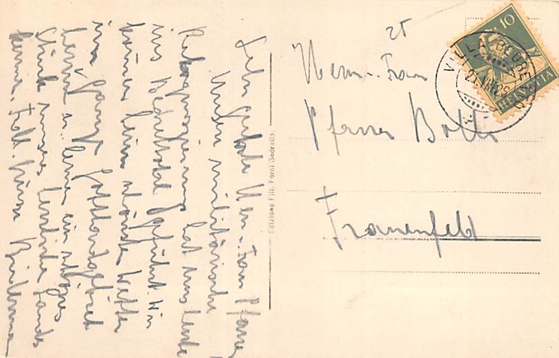 Bedretto, Saluti da Bedretto