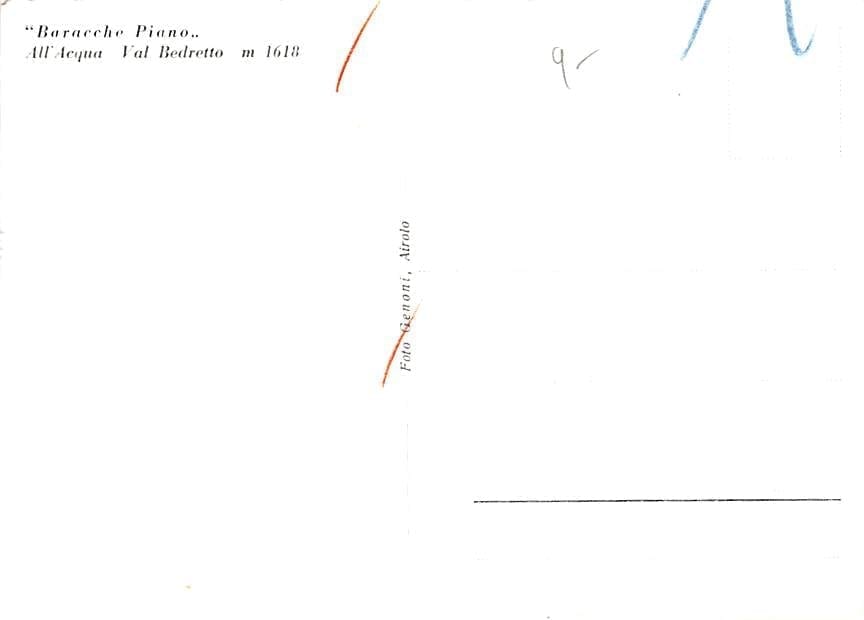 Val Bedretto, Baracche Piano