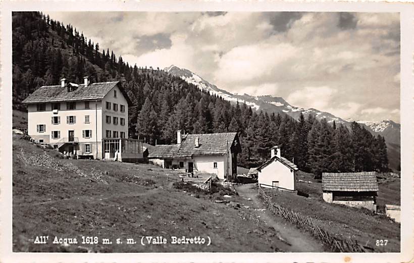 Valle Bedretto, All' Acqua