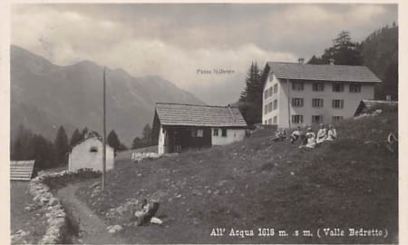 Valle Bedretto, All' Acqua