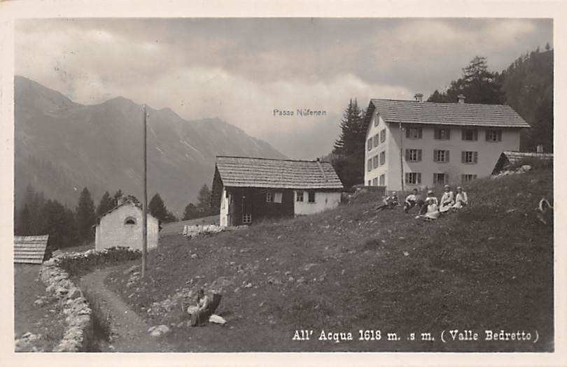 Valle Bedretto, All' Acqua