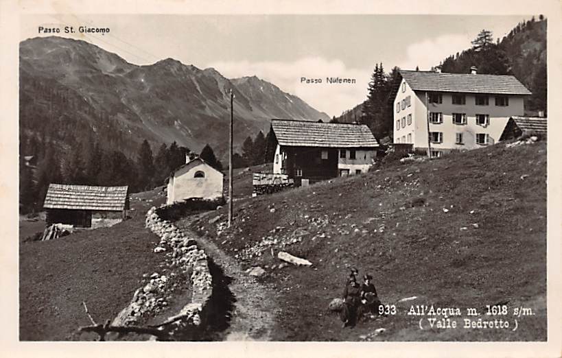 Valle Bedretto, All' Acqua