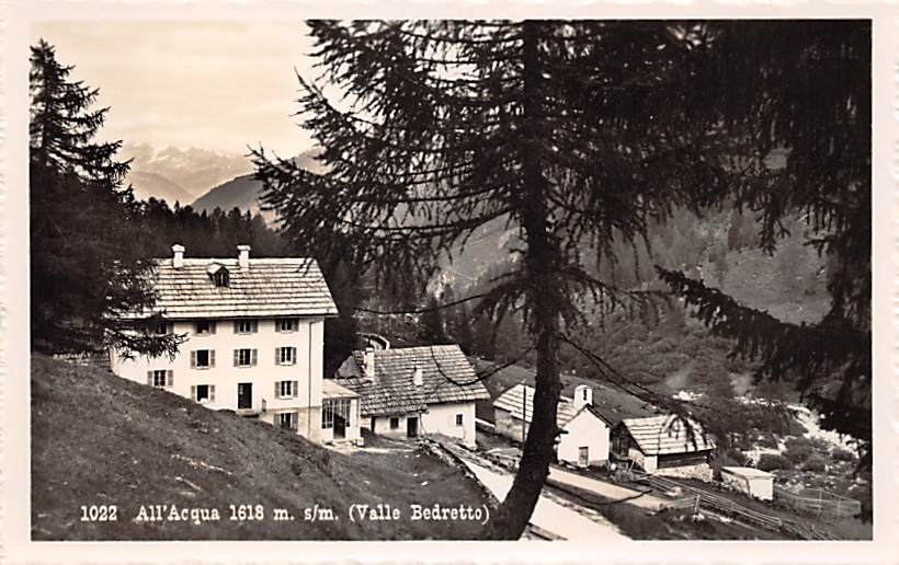 Valle Bedretto, All' Acqua