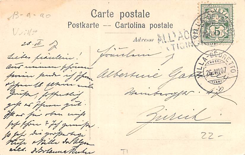 Val Bedretto, All' Acqua Ospizio