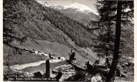 Ronco, Valle Bedretto