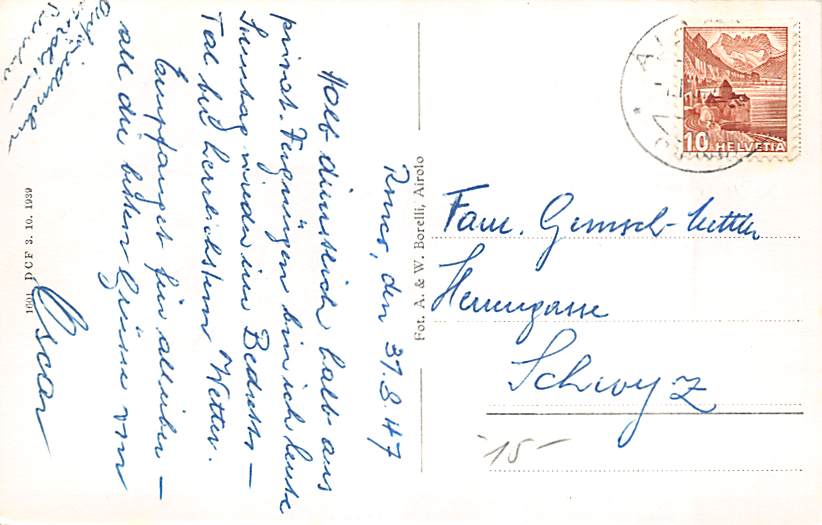 Ronco, Valle Bedretto