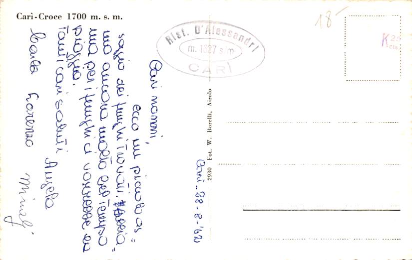 Cari Croce, Campo Tencia