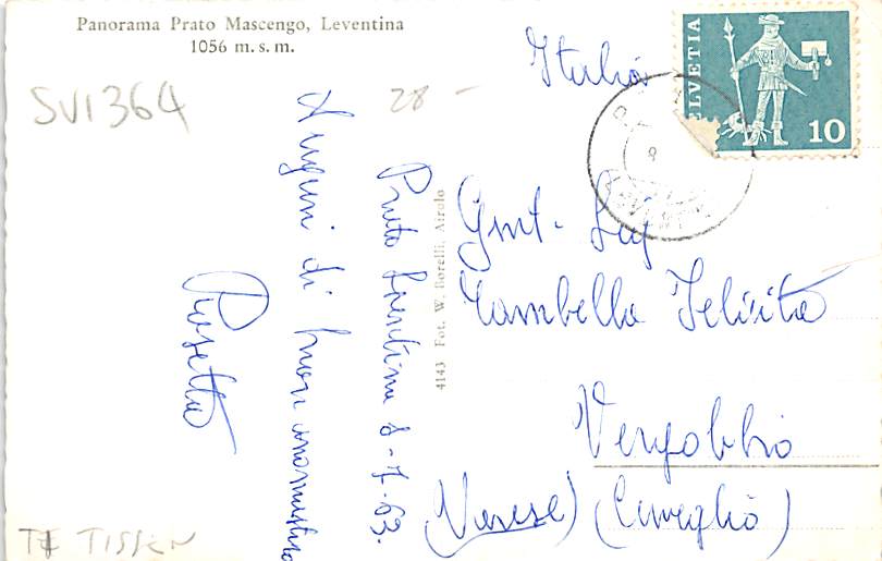 Leventina, Panorama Prato Mascengo