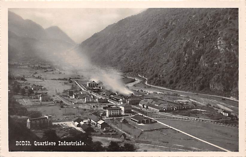 Bodio, Quartiere Industriale