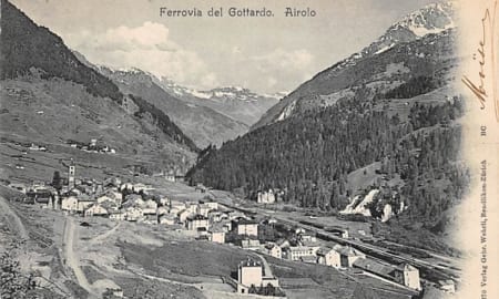 Airolo, Ferrovia del Gottardo