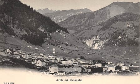 Airolo, mit Canariatal