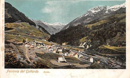 Airolo, Ferrovia del Gottardo