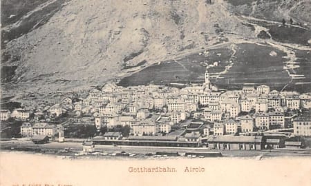 Airolo, Gotthardbahn