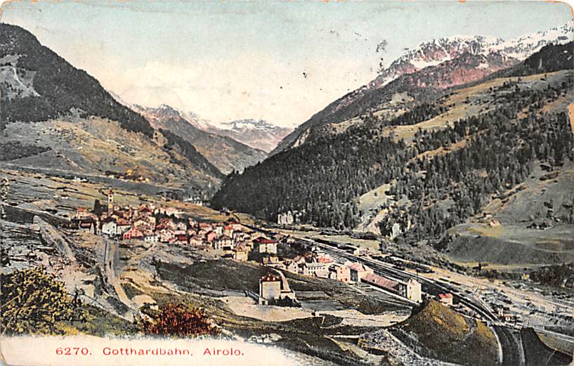 Airolo, Gotthardbahn
