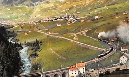 Airolo, col Pizzo Fibbia